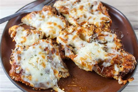 Cheesy Cauliflower Steak In The Air Fryer The Food Hussy