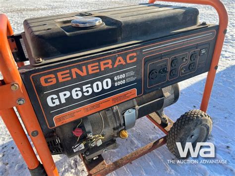 Generac Gp6500 Watt Generator