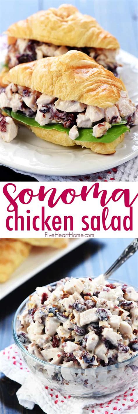 Sonoma Chicken Salad • Fivehearthome