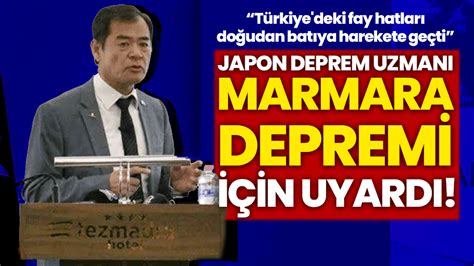 Japon deprem uzmanı Marmara depremi için uyardı Medyabar