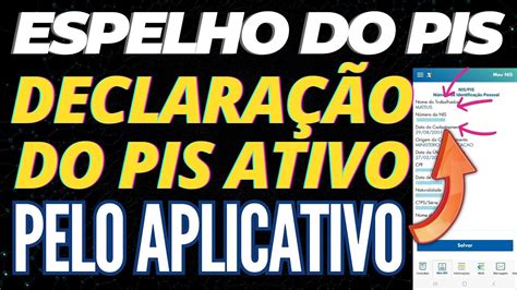 Espelho Do Pis Como Gerar O Espelho Do Pis Ativo Pelo Aplicativo Sem