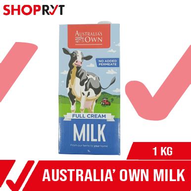 Australia S Own Full Cream Dairy Milk 1L Lazada PH