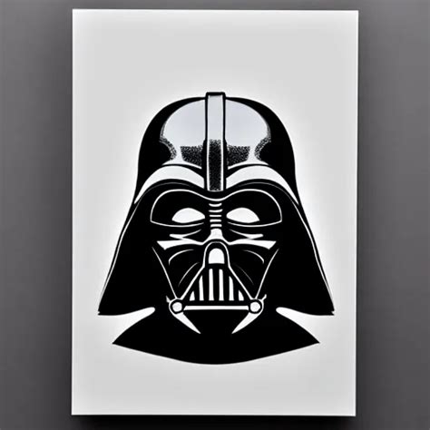 A Realistic Pencil Sketched Drawing Of Darth Vader S Stable Diffusion