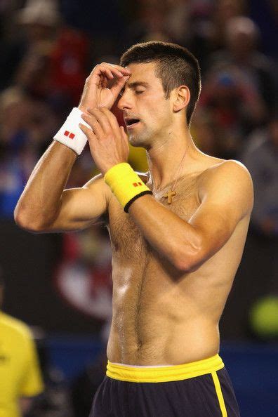 Male Tennis Player Shirtless