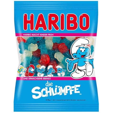 Haribo The Smurfs Soft Gummy Candies Original From Germany 200g705oz