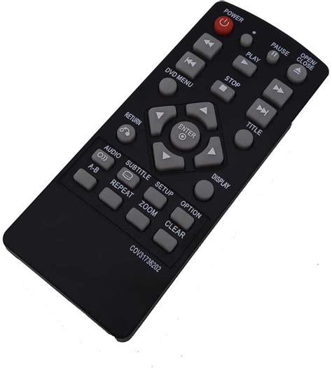 COV31736202 Télécommande de remplacement pour lecteur DVD LG DP132