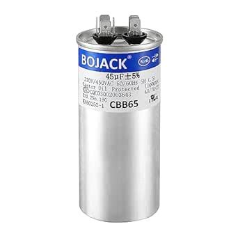 Bojack Uf Mfd V Cbb Round Run Start Capacitor For