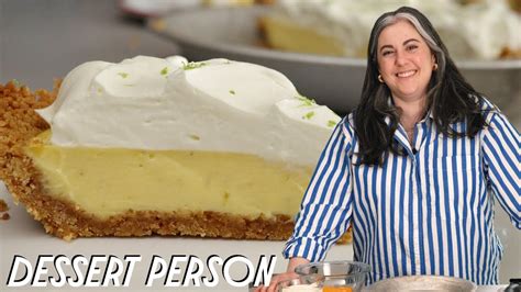 CLAIRE SAFFITZ PERFECT KEY LIME PIE RECIPE DESSERT PERSON YouTube