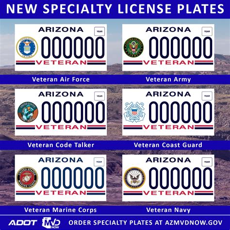 15 New Arizona Specialty License Plates Available From Mvd