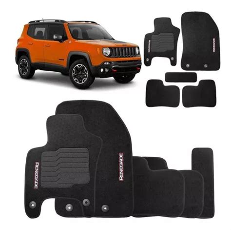 Tapete Carpete Carro Jeep Renegade A Luxo Mercadolivre