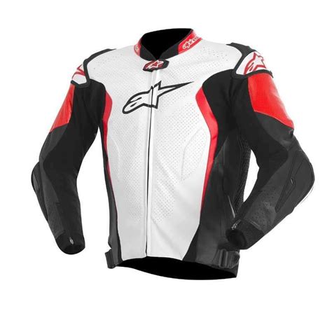 Noir Blanc Fluo S Alpinestars Blouson Moto T Gp Plus R V2 Jacket Black