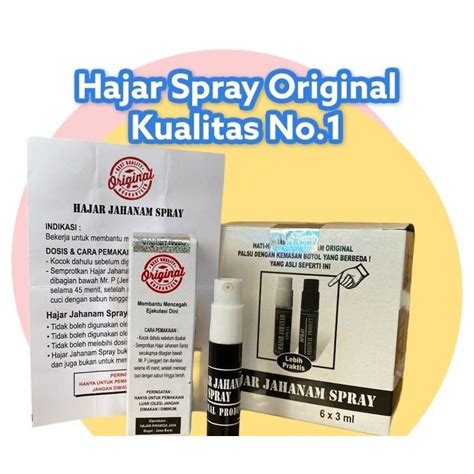 Hajar Jahanam SPRAY ASLI ORI 100 Lebih Ampuh Dari Hajar Jahanam