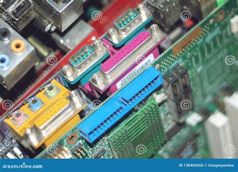 Many PC Computer Motherboards Circuit Cpu Chip Mainboard Core