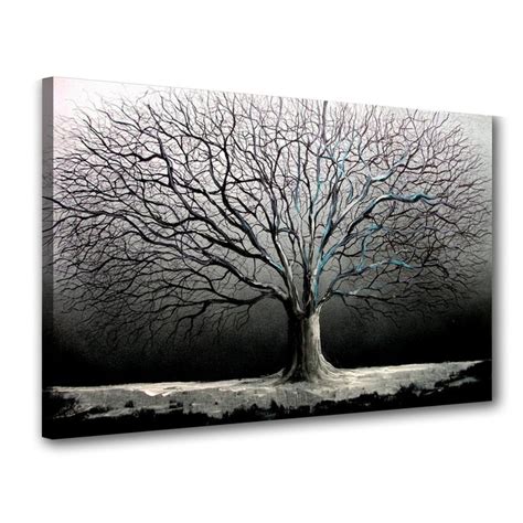 Quadro Decorativo Arvore Galhos Secos 514 Elo7