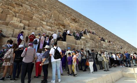 Piramide Di Cheope Entusiasmo Per La Scoperta Di Un Nuovo Corridoio