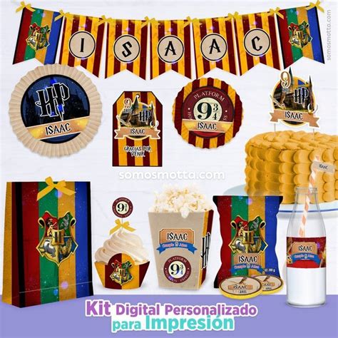 Kit Imprimible Harry Potter Kit Imprimible Kit De Fiesta Harry