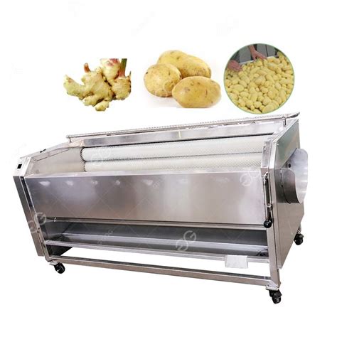 Brush Roller Stainless Steel Herb Potato Brushing Washing Machine Fresh