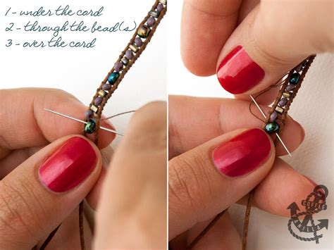 Bohemian Style Wrap Bracelets With Beads Tutorial Coffee And Vanilla