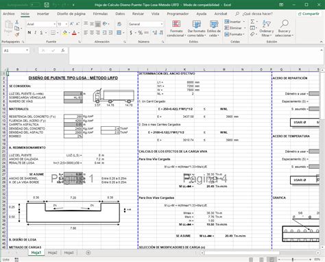 El Rincon Del Ingeniero Civil Excel Para DiseÑo De Puente Tipo Losa MÉtodo Lrfd