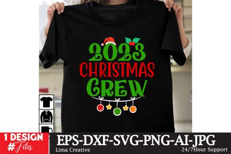 2023 Christmas Crew T Shirt Design Christmas T Shirt Design Buy T