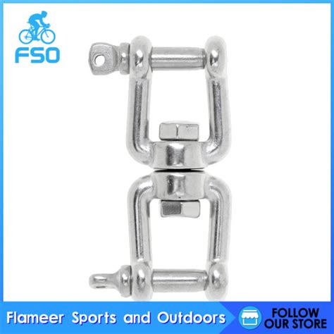 Flameer 304 Marine Grade Stainless Steel Chain Anchor Swivel Jaw Jaw