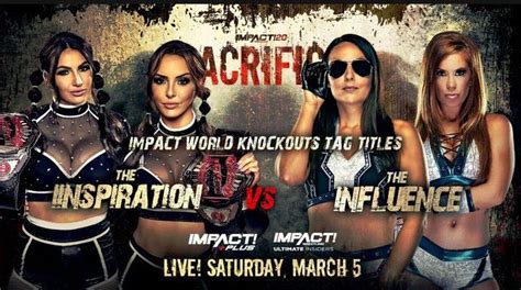 IMPACT Knockouts Tag Title bout made official for Sacrifice