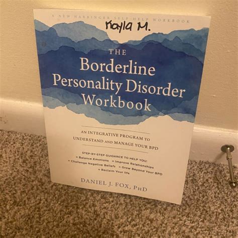 The Borderline Personality Disorder Workbook By Daniel J Fox Paperback Pangobooks