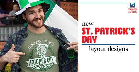 New St Patrick S Day Layouts In Easy View Transfer Express Blog