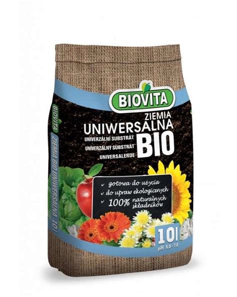 Biovita Ziemia Bio Uniwersalna 10L W Botaniczny