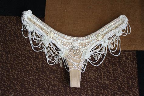 Pearly Nude Samba Bikini Etsy
