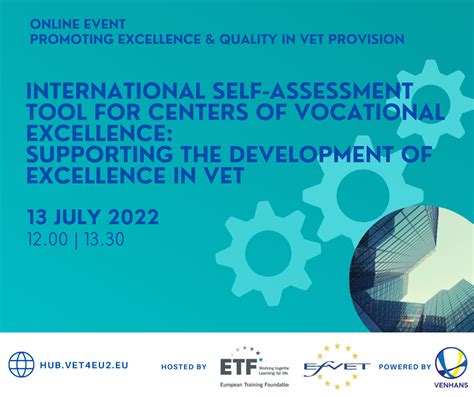 International Self Assessment Tool For Centers Of Vocational Excellence