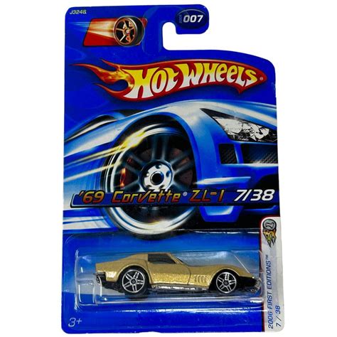 Hot Wheels Chevrolet Corvette Zl Depop