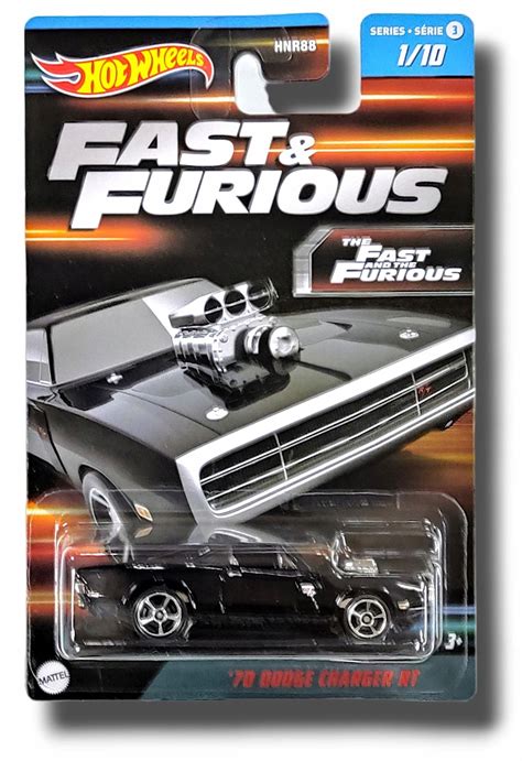 HOT WHEELS FAST FURIOUS 70 DODGE CHARGER RT 1 64 1 10 SERIA 3