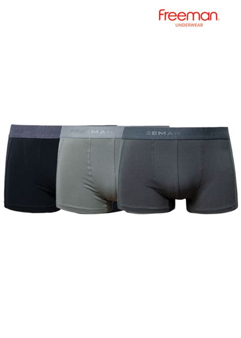 6526 Combo 3 quần lót nam Freeman Quần bikini nam Quần sịp nam