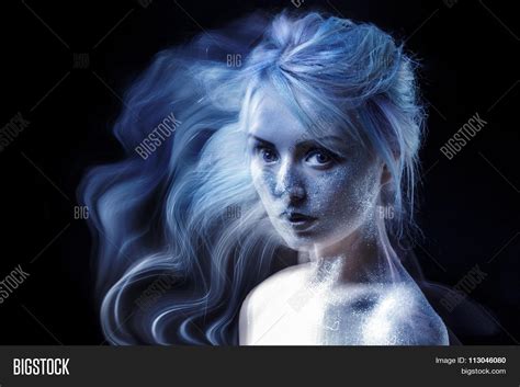 Ghostly Woman Soul Portrait Image And Photo Bigstock