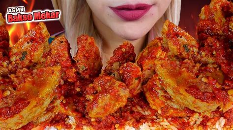 Asmr Bakso Urat Mekar Bogem Sambal Mercon Spicy Jumbo Tendon