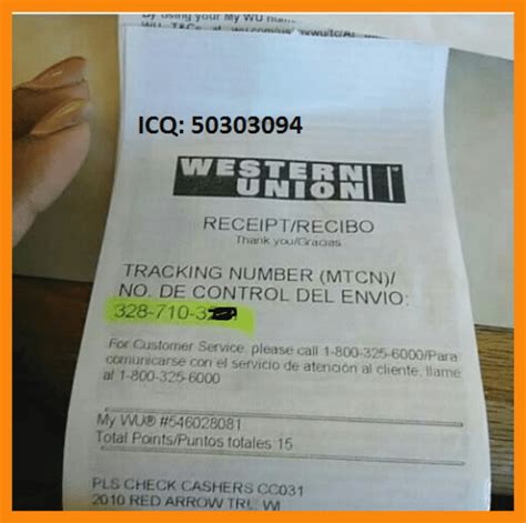 35 Fake Western Union Receipt Generator Hamiltonplastering