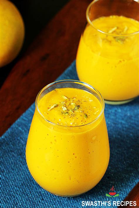 Mango Lassi Recipe With Kesar Pulp | Deporecipe.co