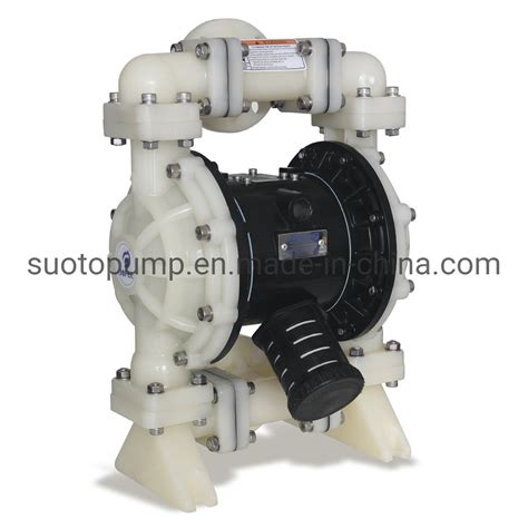 Aro Plastic PVDF Pneumatic Pumps Rubber Air Operated Double Diaphragm