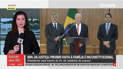 Lula Sanciona Veto Lei Que Restringe Saidinha De Presos