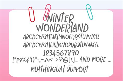 Winter Wonderland Font By Ake Thanantreesak On Dribbble