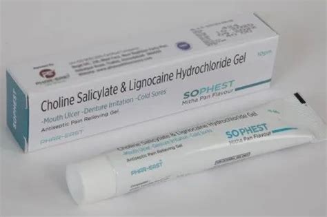 Choline Salicylate Lignocaine Hydrochloride Gel at best price in Ahmedabad