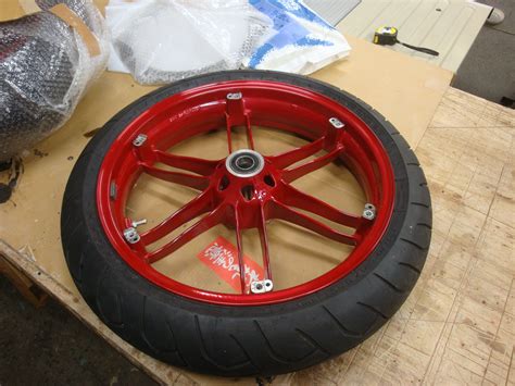 BUELL XB Scg スペアホイールにブレーキディスク取付 HOT WIRED ホットワイヤード オフィシャルブログ NAGOYA MOTORING