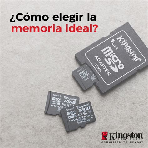 Gu A Para Elegir Una Tarjeta De Memoria Exing Srl