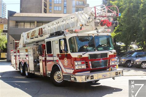 Vancouver Fire Rescue Services Ladder Hall Emergency