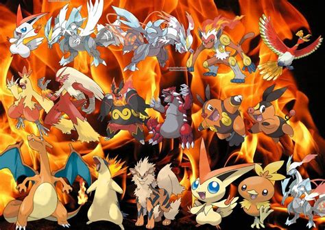 All Fire Pokemon With Names