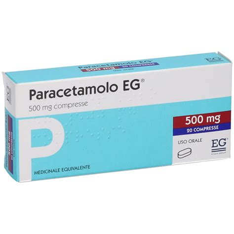 Paracetamolo Eg Mg Compresse Pz Redcare