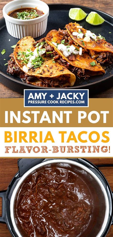 Instant Pot Epic Birria Tacos Tested By Amy Jacky Recipe Beef