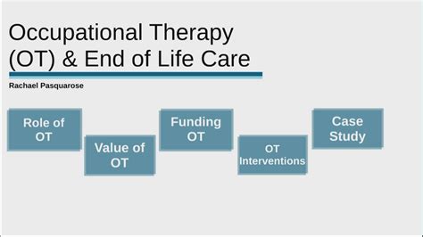 Advocacy Presentation Ot In End Of Life Care By Rachael Pasquarose On