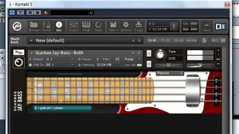 Ni Scarbee Jay Bass Kontakt Bass Demo Youtube